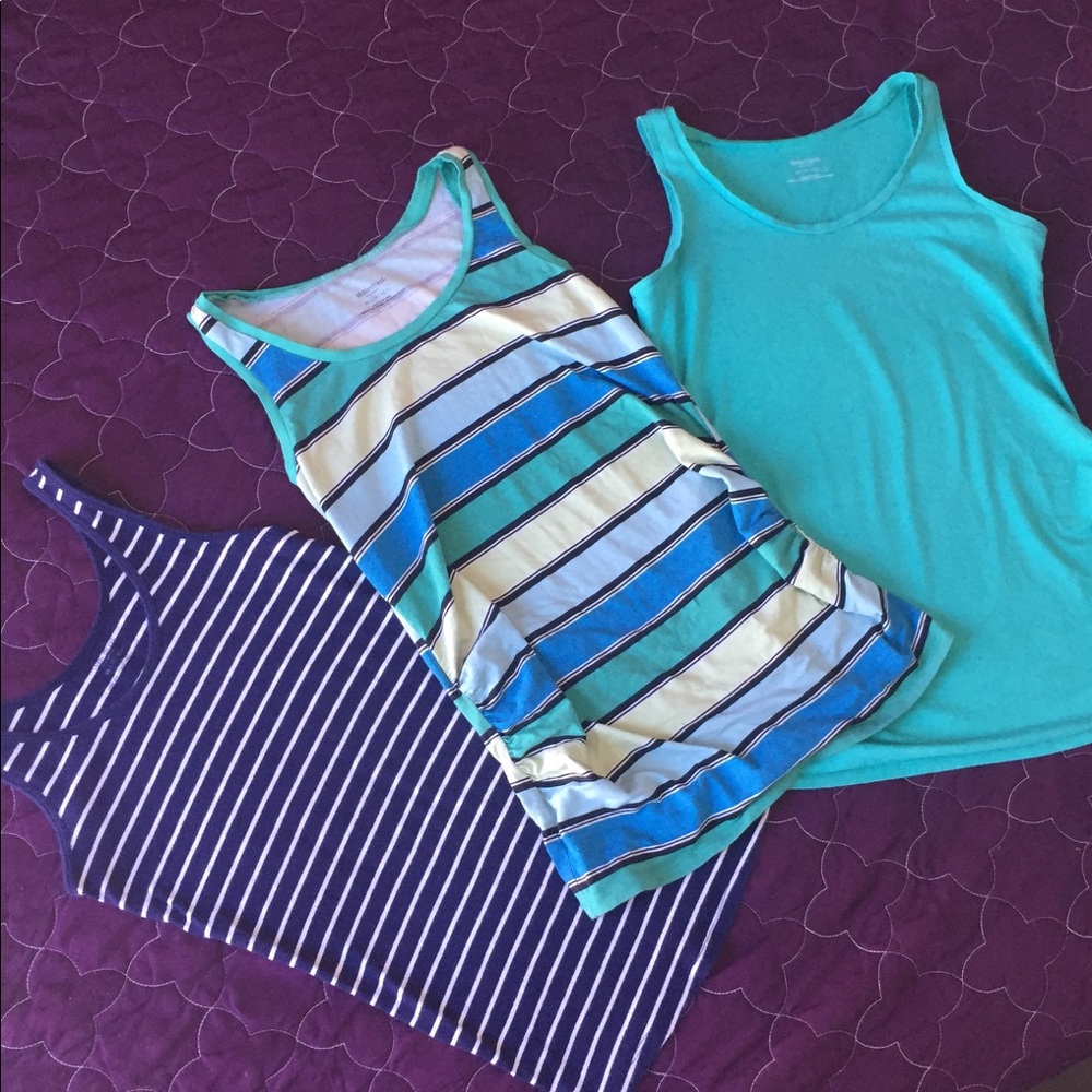 Motherhood Maternity Tank Tops (set of 3) Size XS